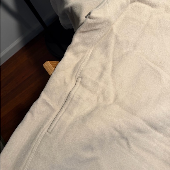 COS Cream Textured Wool Hoodie - Picture 6 of 6